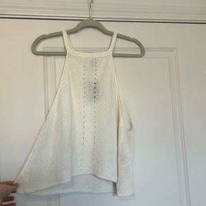 Forever 21 knit tank, size Large, Ivory color